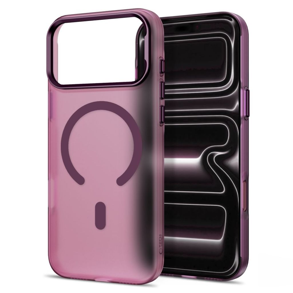 Tech-Protect MagZero MagSafe -kuori iPhone 17 Pro Max/18 Pro Max:lle - Burgundi