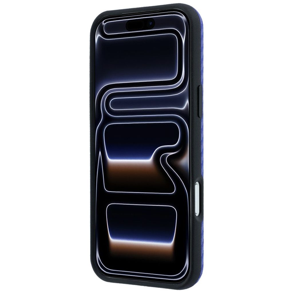 BMW Carbon Metal Logo MagSafe -kuori iPhone 17 Pro Max/18 Pro Max:lle - Sininen