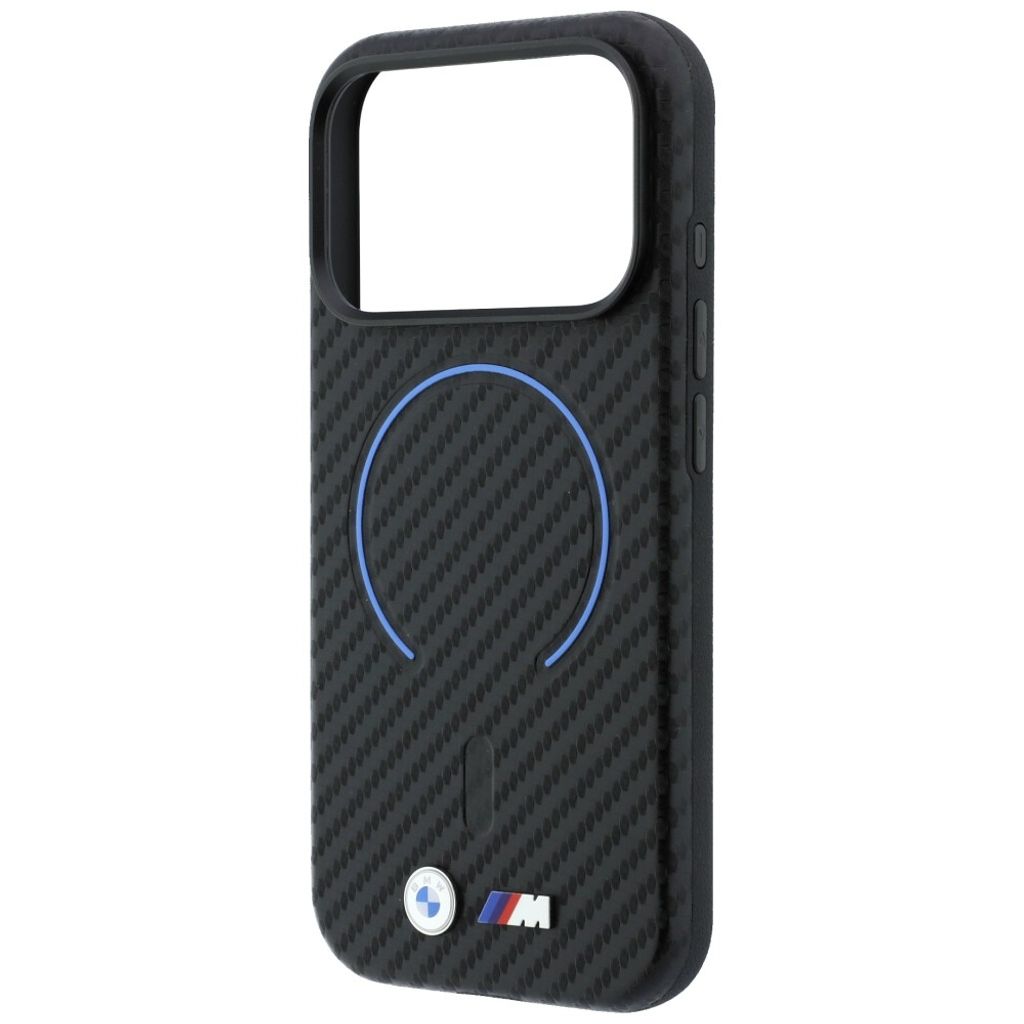 BMW Carbon MagSafe -kuori  iPhone 17 Pro/18 Pro:lle - Musta
