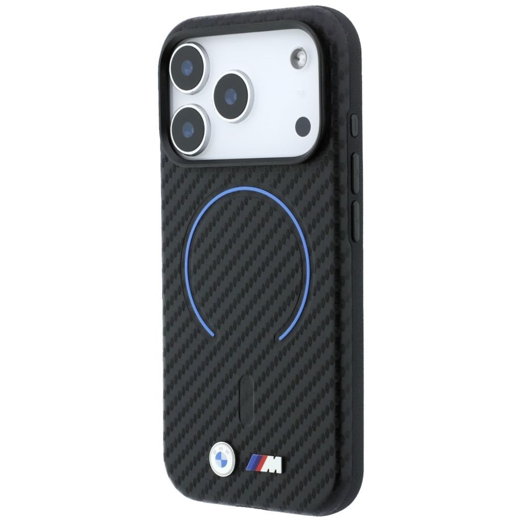 BMW Carbon MagSafe -kuori  iPhone 17 Pro Max/18 Pro Max:lle - Musta
