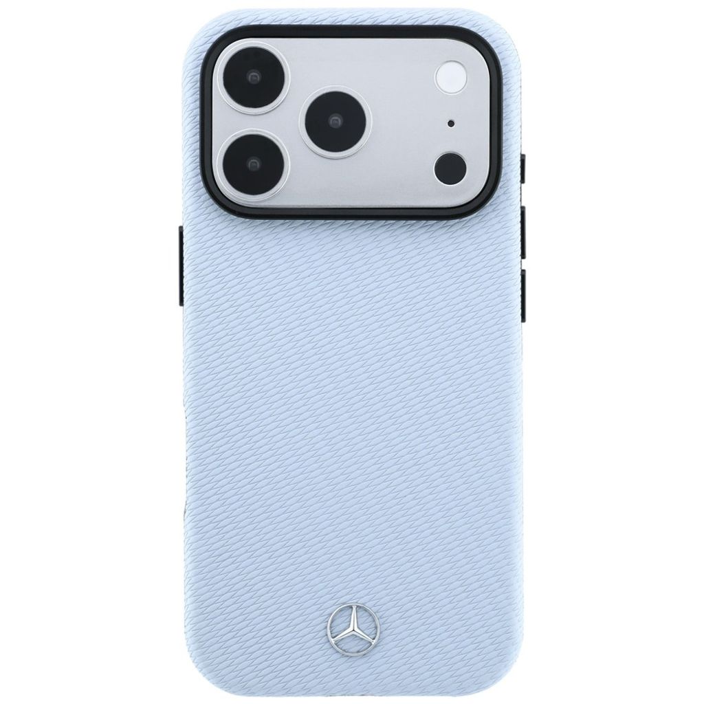 Mercedes Wood Effect MagSafe -kuori  iPhone 17 Pro/18 Pro:lle - Sininen