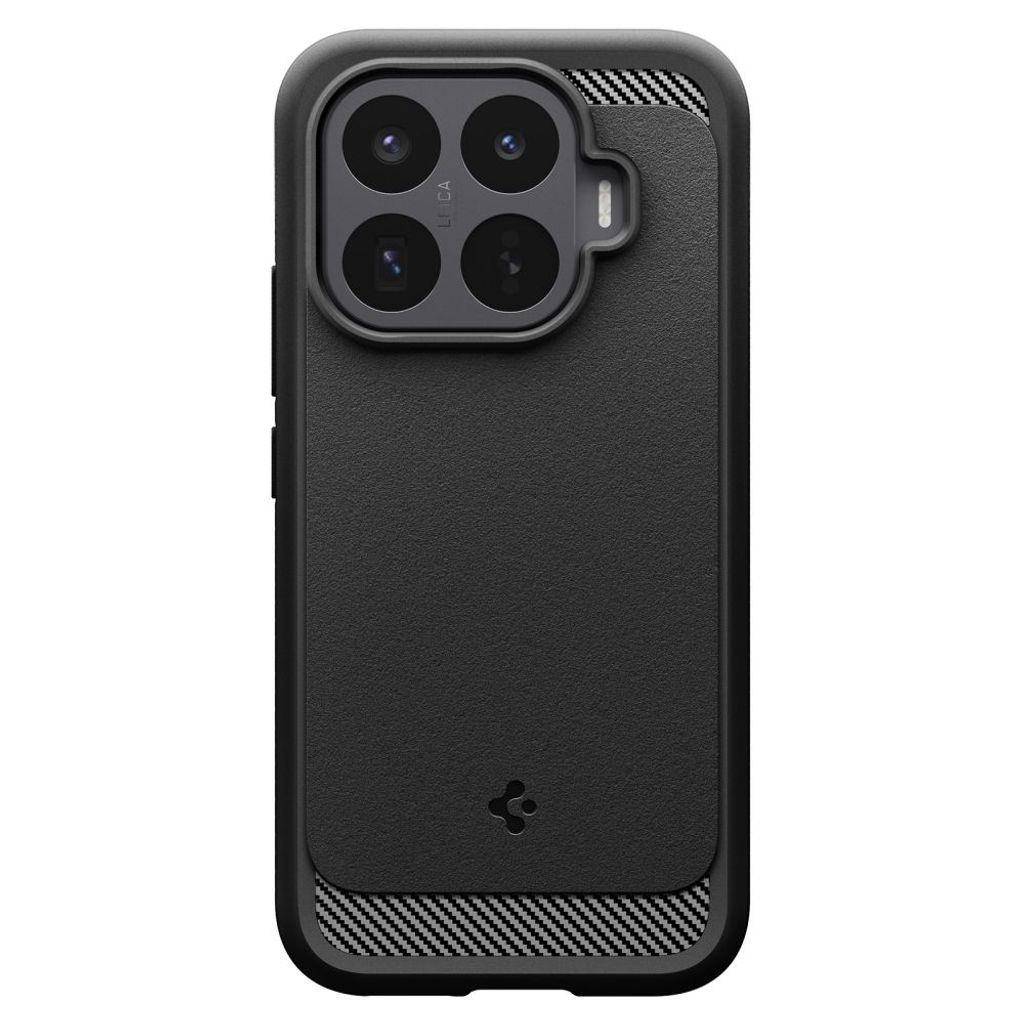 Spigen Rugged Armor -kuori Xiaomi 17T - Musta