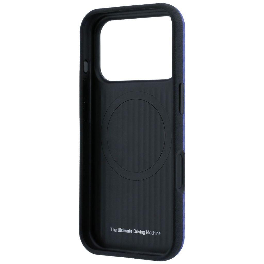 BMW Carbon MagSafe -kuori iPhone 17 Pro/18 Pro:lle - Sininen