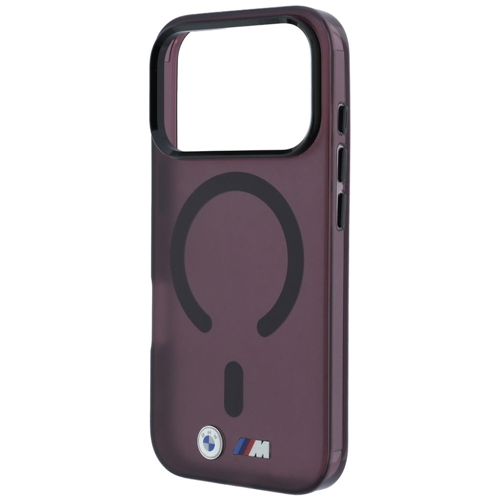BMW Frosted MagSafe -kuori iPhone 17 Pro/18 Pro:lle - Burgundi