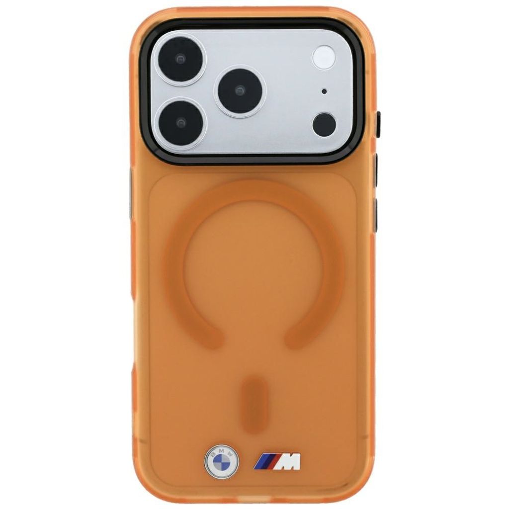 BMW Frosted MagSafe -kuori iPhone 17 Pro/18 Pro:lle - Oranssi