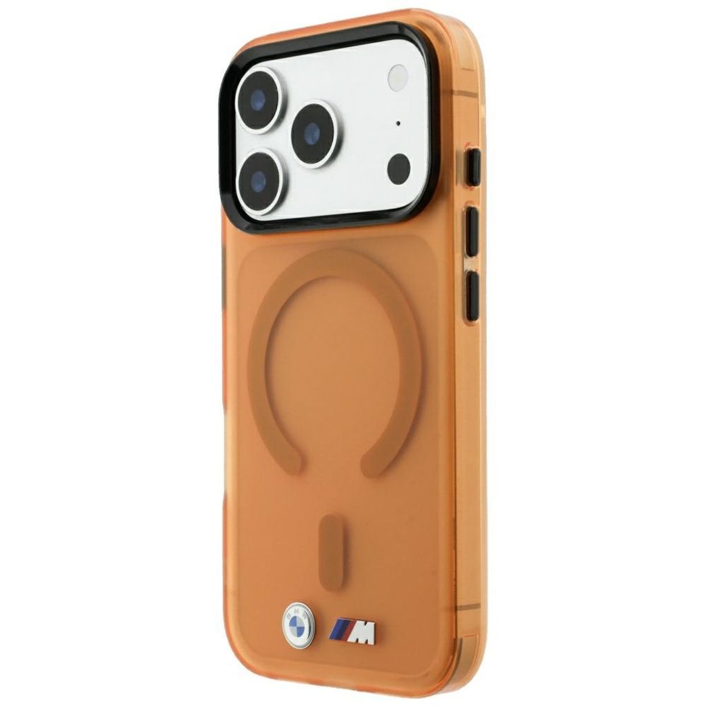 BMW Frosted MagSafe -kuori iPhone 17 Pro/18 Pro:lle - Oranssi