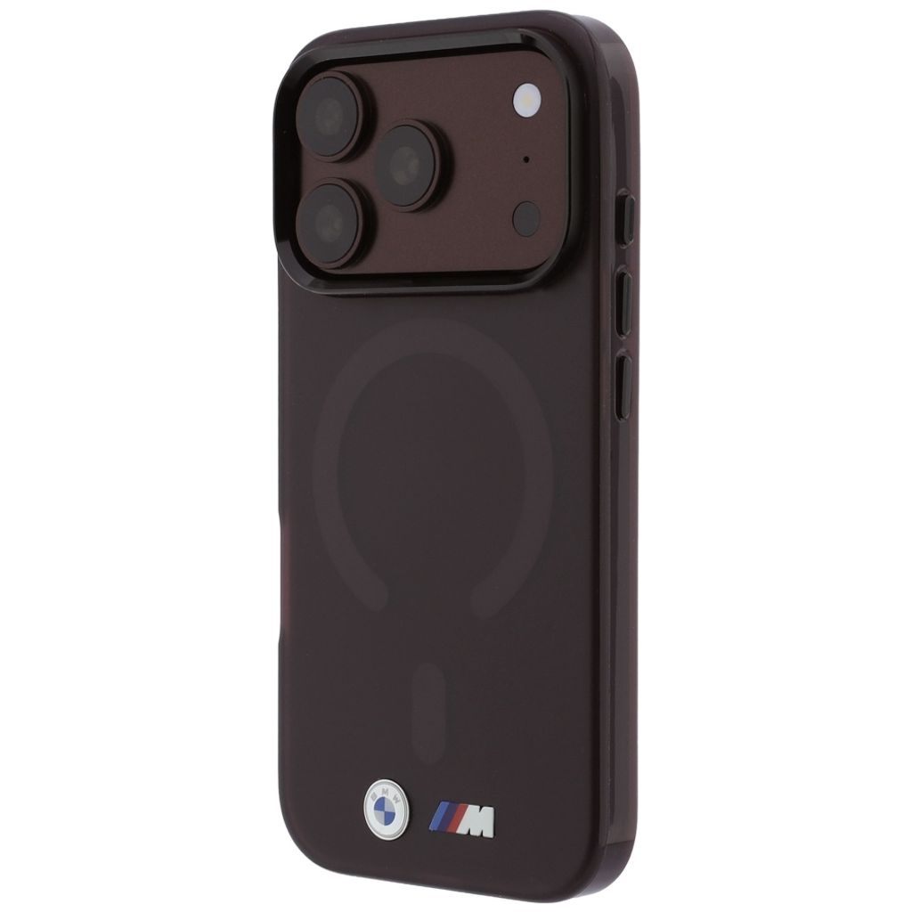BMW Frosted MagSafe -kuori iPhone 17 Pro Max/18 Pro Max:lle - Burgundi