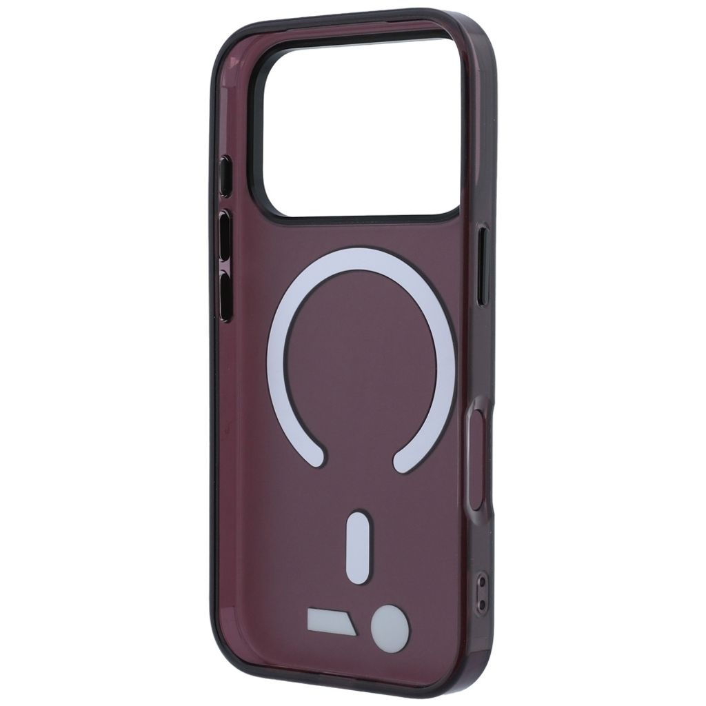 BMW Frosted MagSafe -kuori iPhone 17 Pro Max/18 Pro Max:lle - Burgundi
