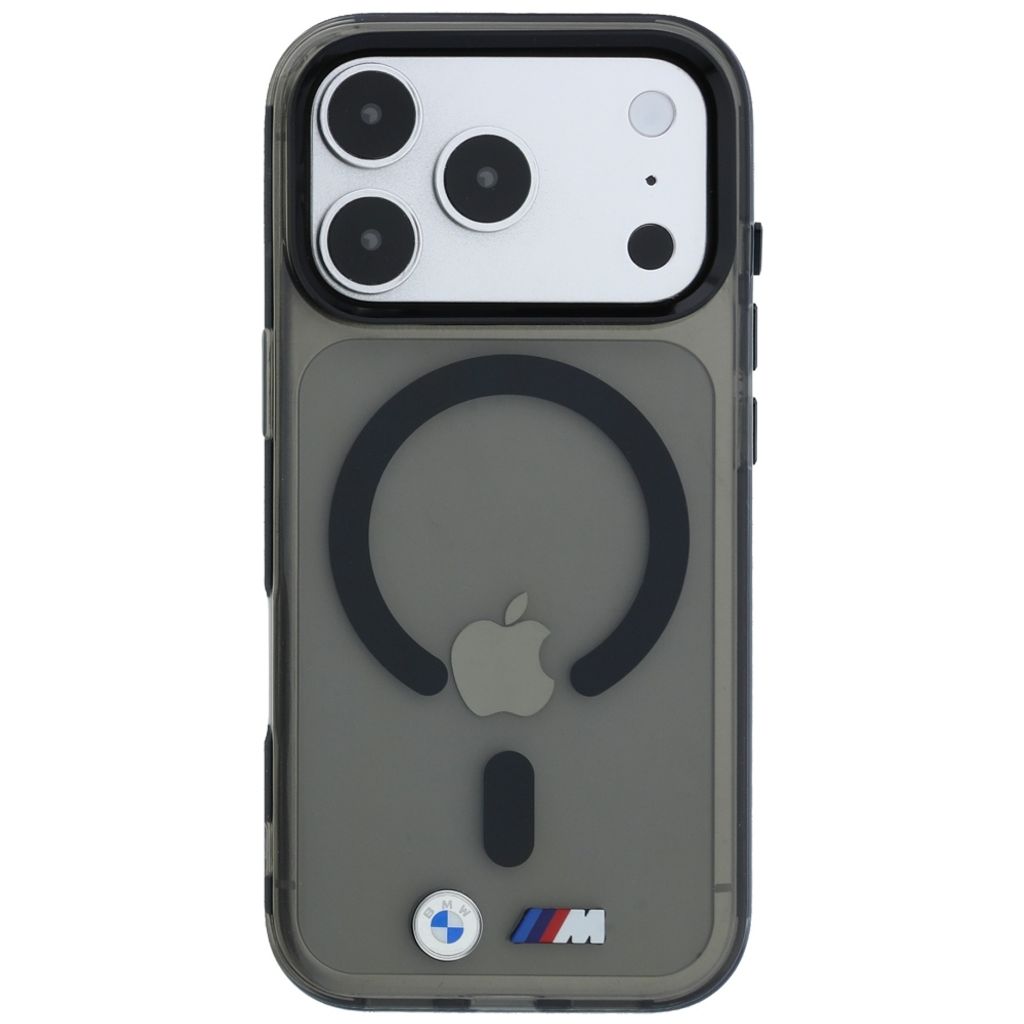 BMW Glossy MagSafe -kuori iPhone 17 Pro/18 Pro:lle - Musta