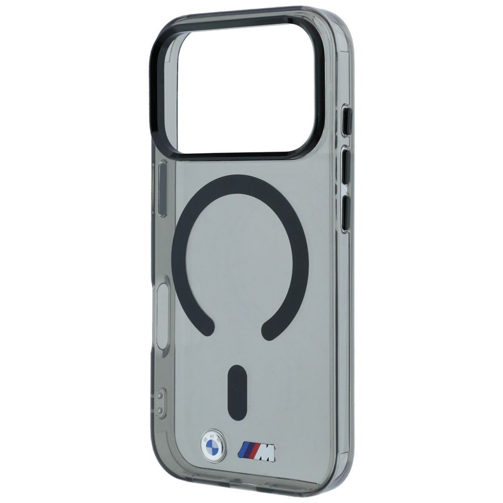 BMW Glossy MagSafe -kuori iPhone 17 Pro/18 Pro:lle - Musta