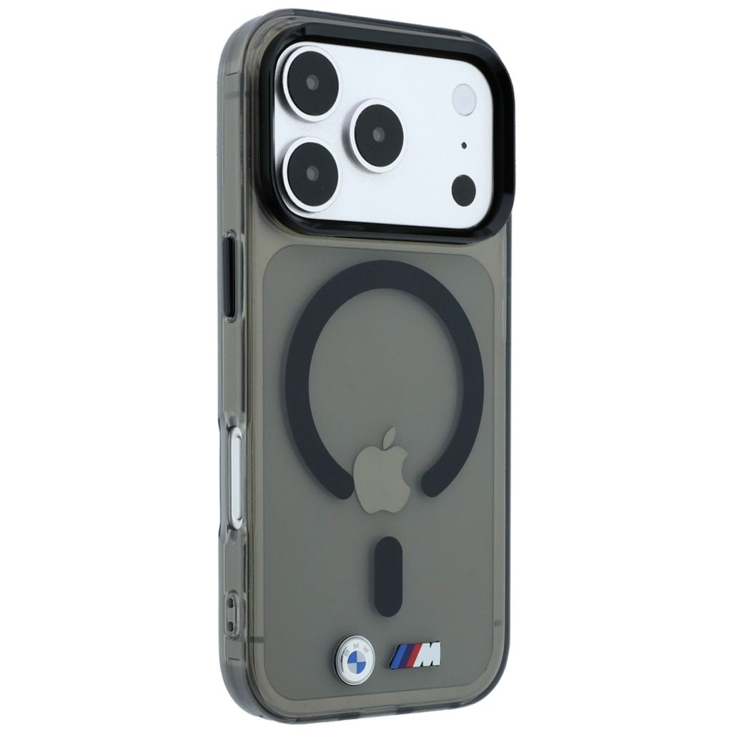 BMW Glossy MagSafe -kuori iPhone 17 Pro/18 Pro:lle - Musta