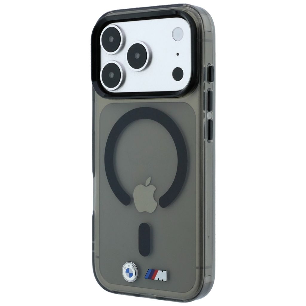 BMW Glossy MagSafe -kuori iPhone 17 Pro/18 Pro:lle - Musta