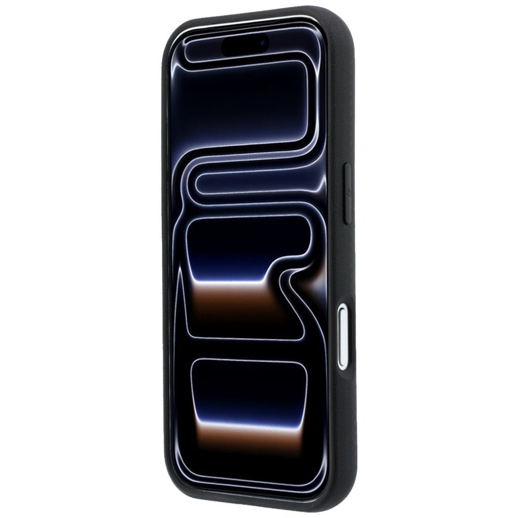 BMW Quadrille Kevlar Print Lines MagSafe -kuori Rengasjalusta iPhone 17 Pro/18 Pro:lle - Musta