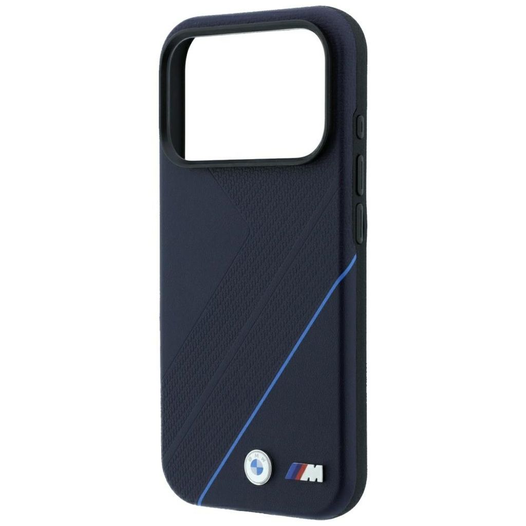 BMW Tire Track Blue Line MagSafe -kuori iPhone 17 Pro Max/18 Pro Max:lle - Tummansininen