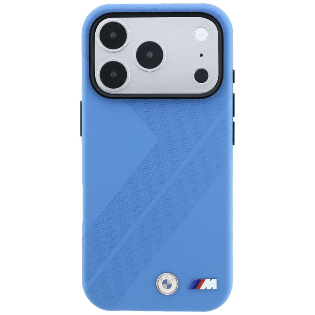 BMW Tire Track Logo MagSafe -kuori iPhone 17 Pro/18 Pro:lle - Sininen