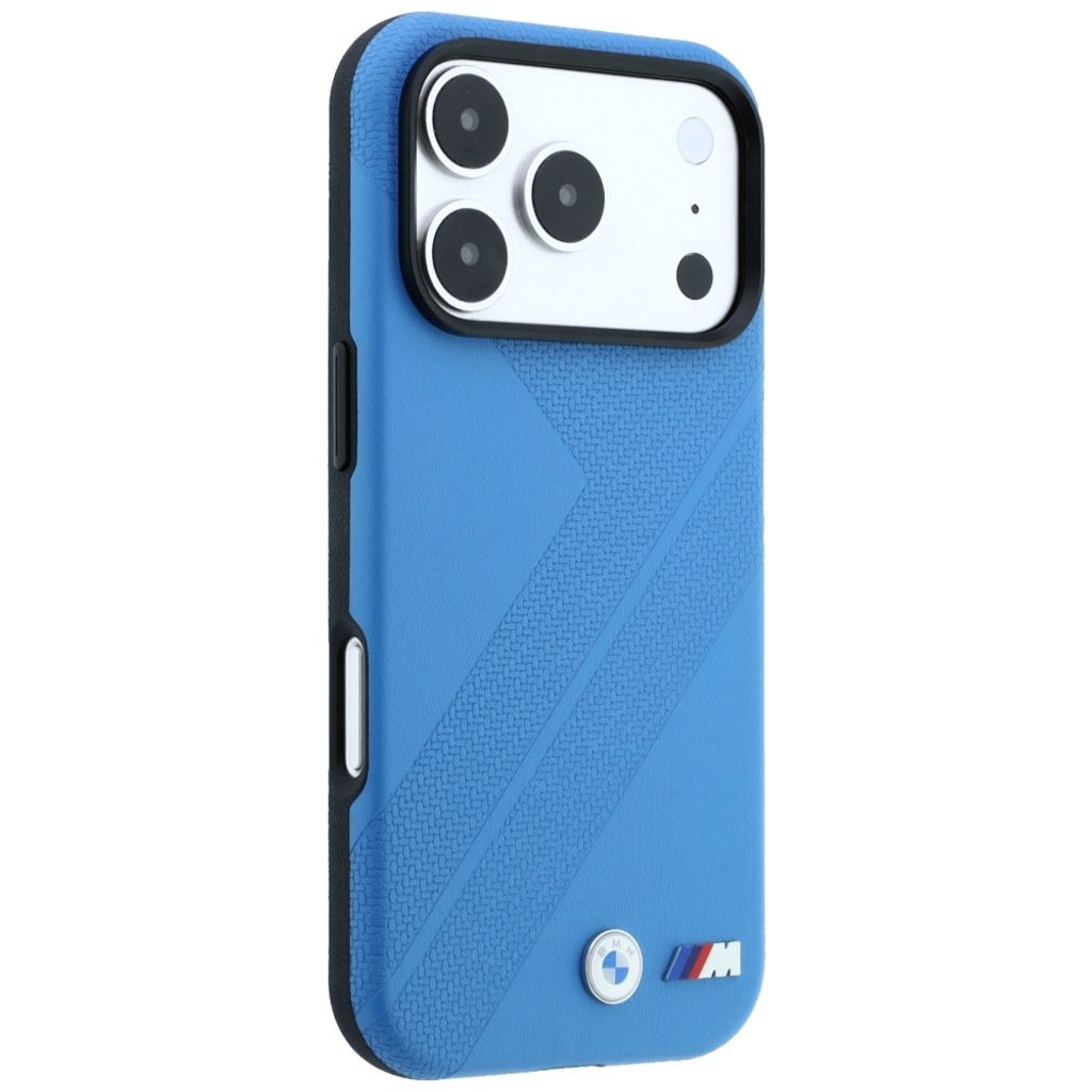 BMW Tire Track Logo MagSafe -kuori iPhone 17 Pro/18 Pro:lle - Sininen