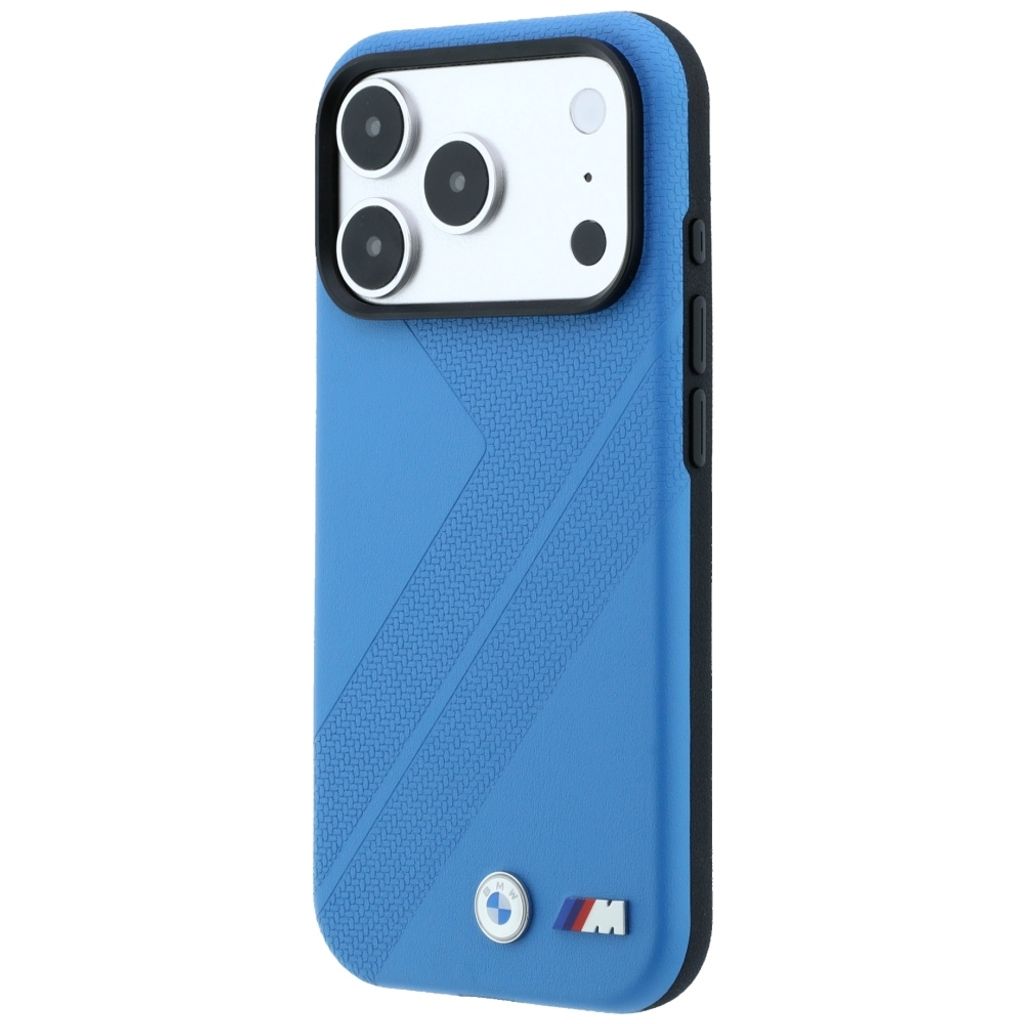 BMW Tire Track Logo MagSafe -kuori iPhone 17 Pro/18 Pro:lle - Sininen