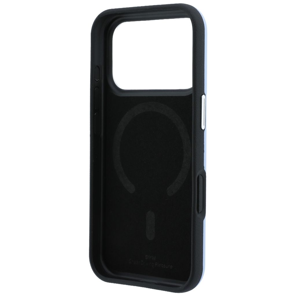 BMW Centered Deboss MagSafe -kuori iPhone 17 Pro/18 Pro:lle - Sininen