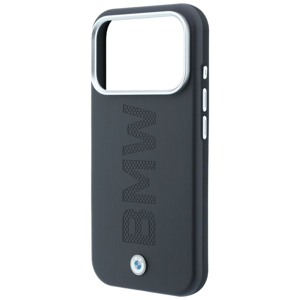 BMW Centered Deboss MagSafe -kuori iPhone 17 Pro/18 Pro:lle - Harmaa
