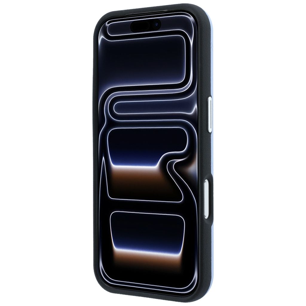 BMW Deboss Quilted Metal Logo MagSafe -kuori iPhone 17 Pro/18 Pro:lle - Sininen