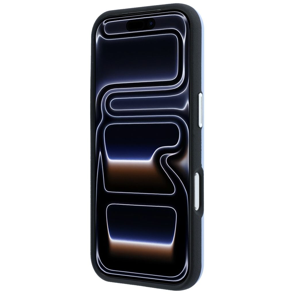 BMW Inclined Deboss Letters MagSafe -kuori iPhone 17 Pro/18 Pro:lle - Sininen