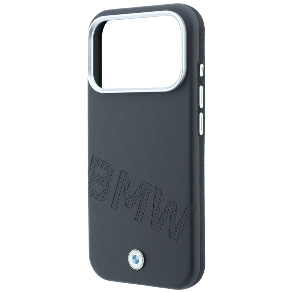 BMW Inclined Deboss Letters MagSafe -kuori iPhone 17 Pro Max/18 Pro Max:lle - Harmaa