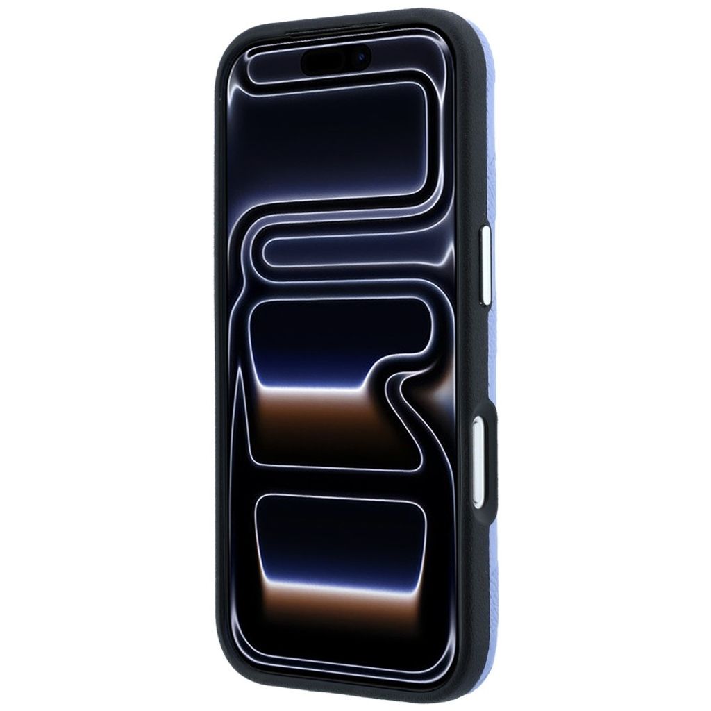 Karl Lagerfeld Mono Resin Logo MagSafe -kuori iPhone 17 Pro Max/18 Pro Max:lle - Vaaleansininen