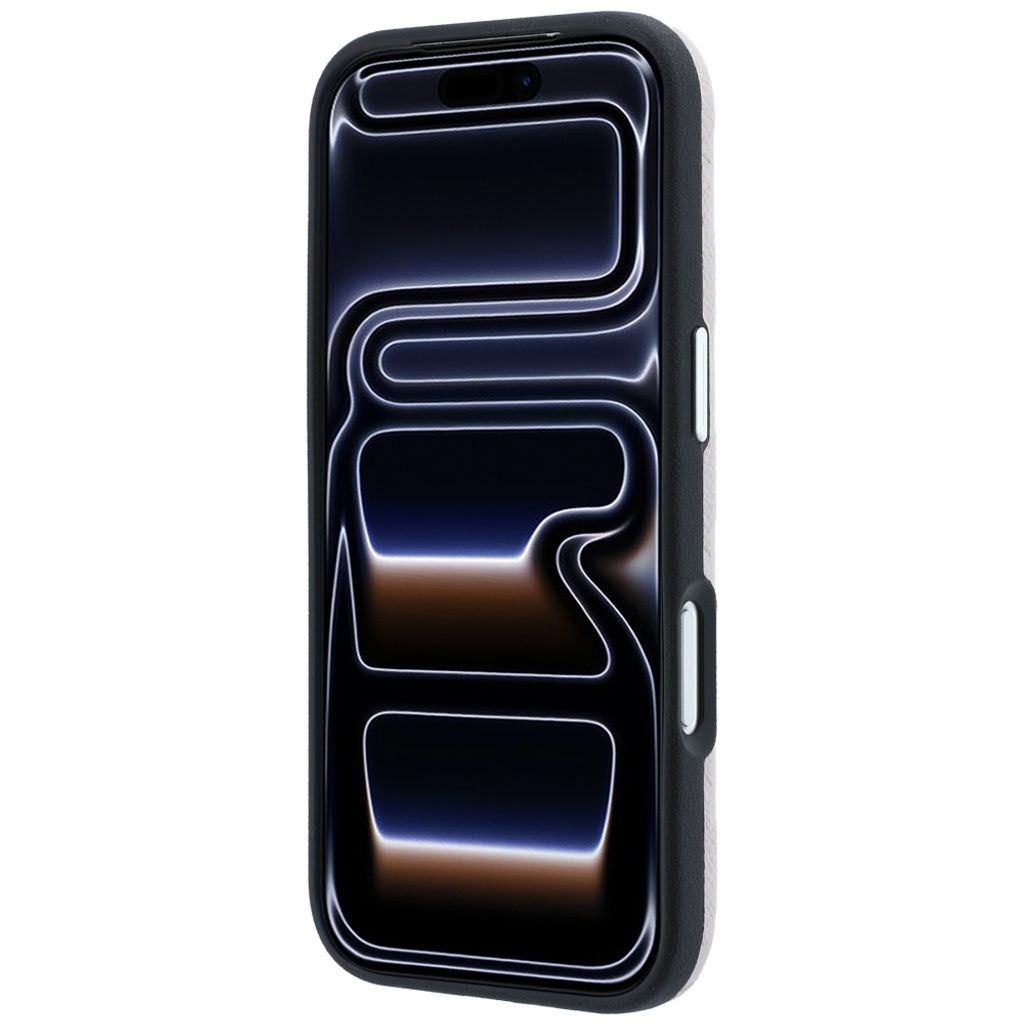 Karl Lagerfeld Mono Resin Logo MagSafe -kuori iPhone 17 Pro Max/18 Pro Max:lle - Vaaleanpunainen