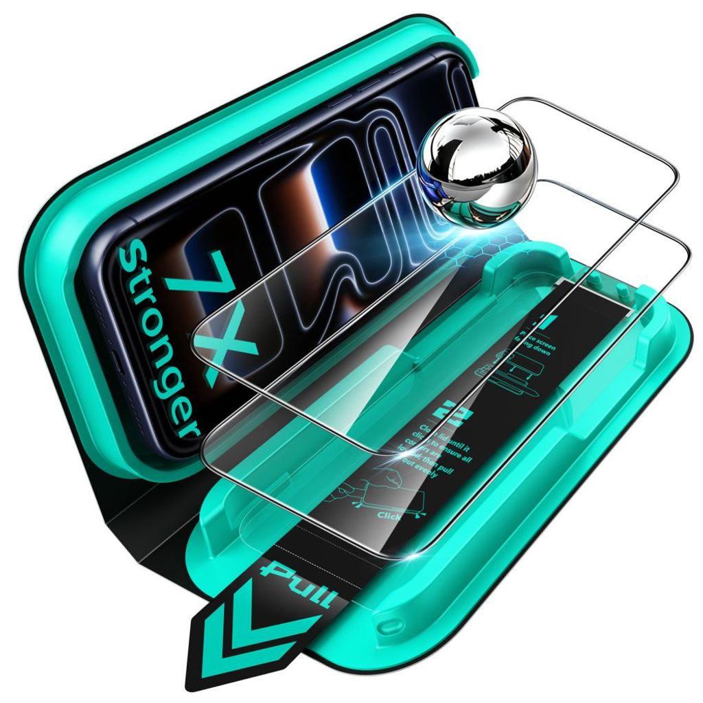 ESR UltraFit Armorite Skjermbeskytter 2-paking till iPhone 18 Pro Max/17 Pro Max