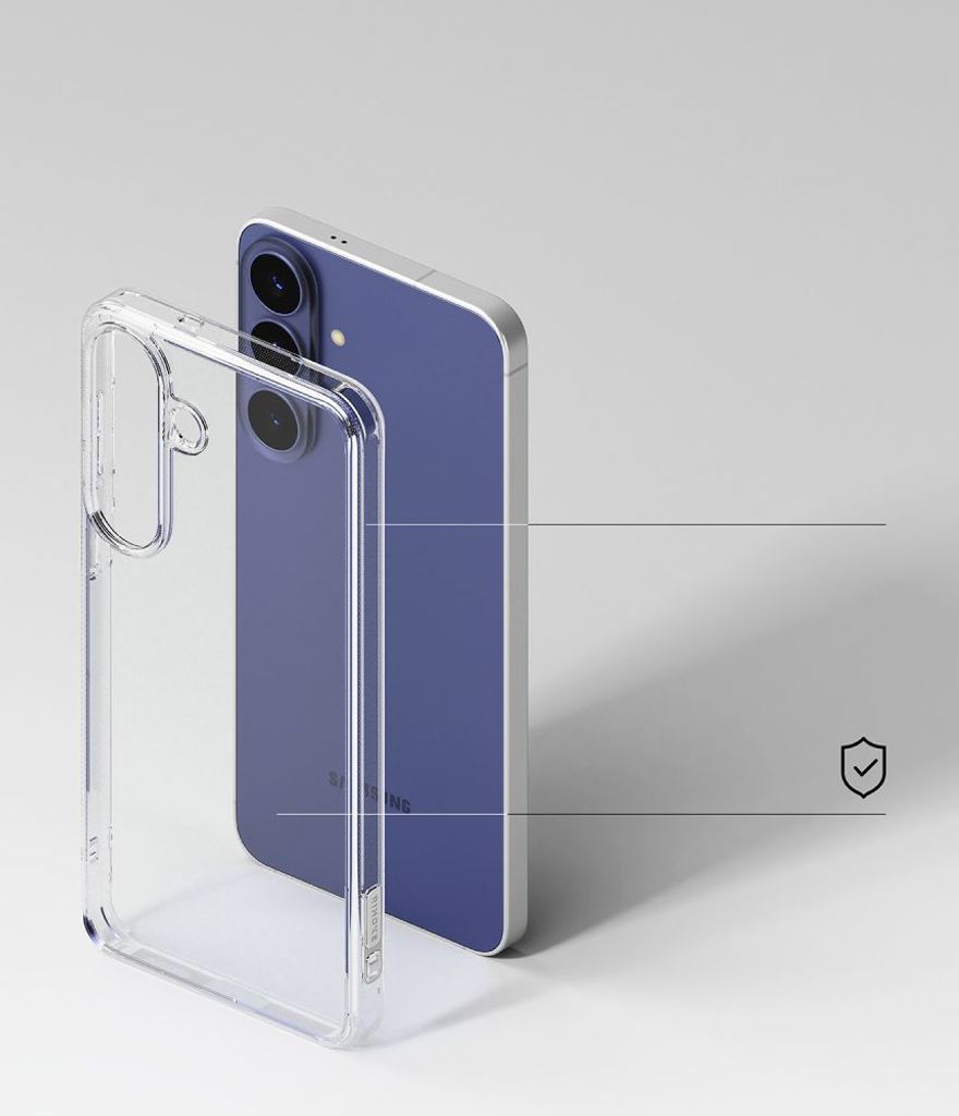 Ringke Fusion Cover til Samsung Galaxy S26 FE - Gennemsigtig