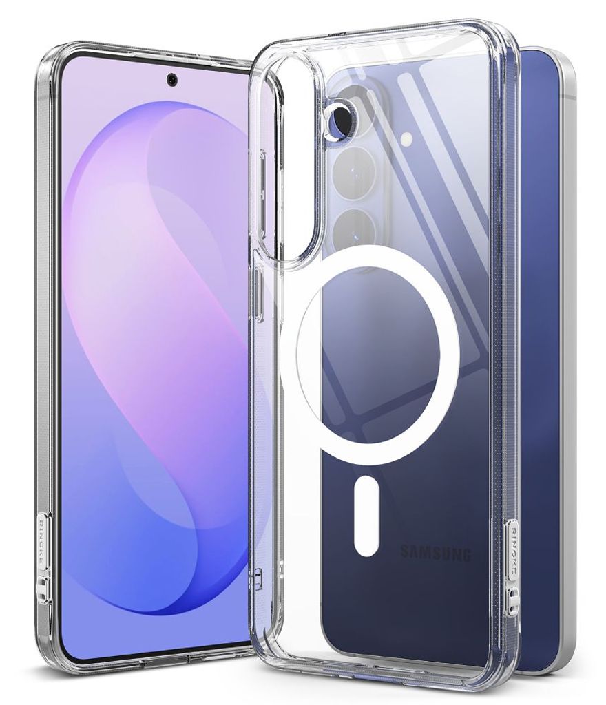 Ringke Fusion MagSafe Cover til Samsung Galaxy S26 FE - Gennemsigtig