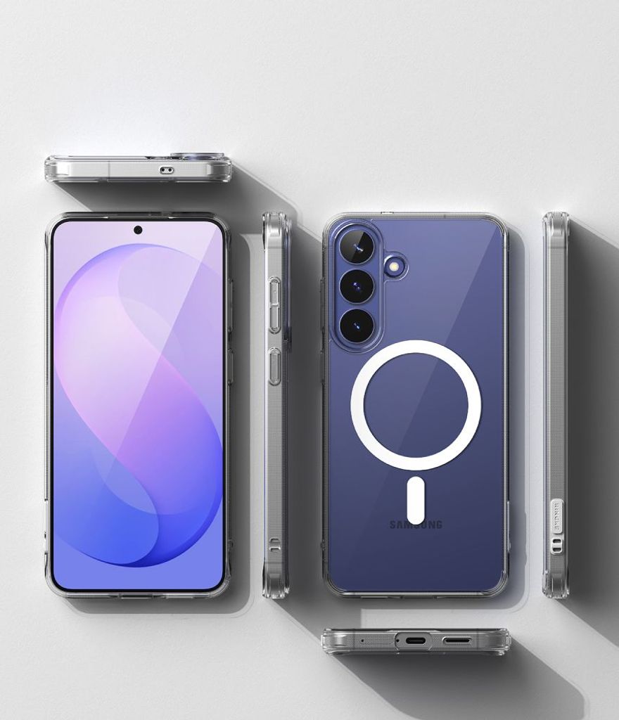 Ringke Fusion MagSafe Cover til Samsung Galaxy S26 FE - Gennemsigtig