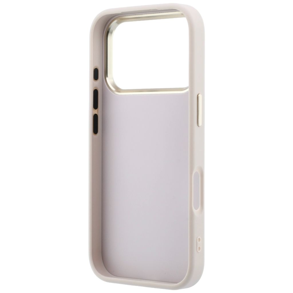 Guess 4G Big Resin Logo -kuori  iPhone 17 Pro/18 Pro:lle - Vaaleanpunainen