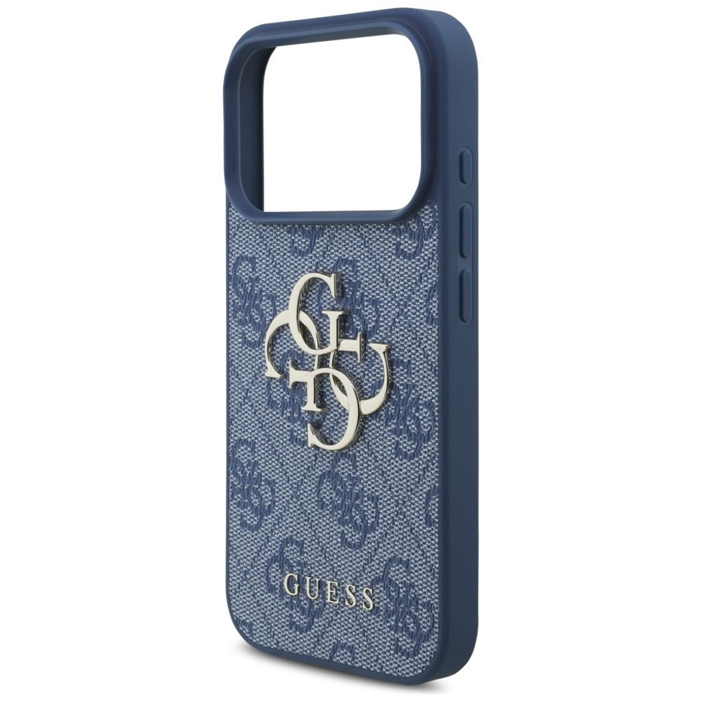 Guess 4G Big Logo -kuori iPhone 17 Pro/18 Pro:lle - Sininen