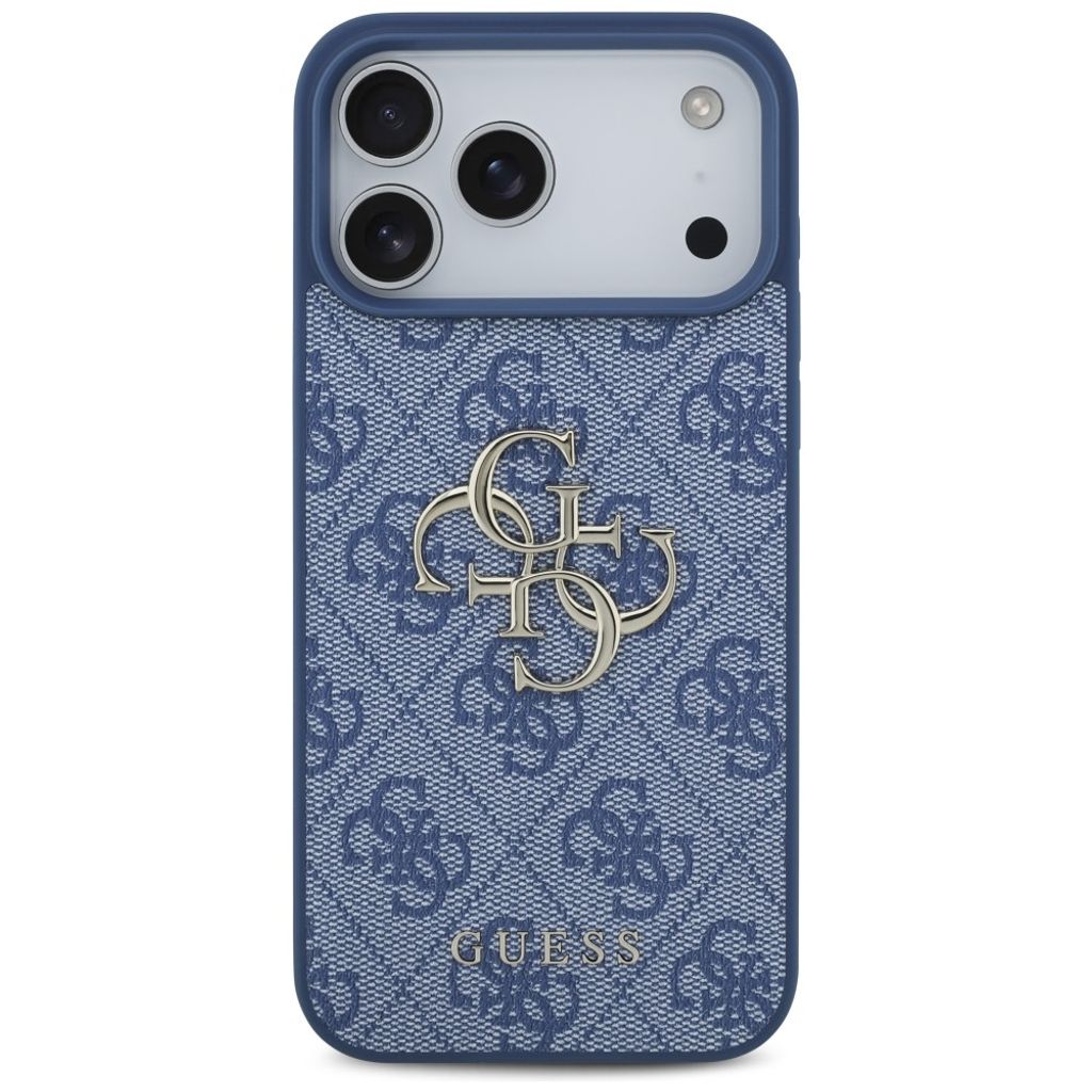 Guess 4G Big Logo -kuori  iPhone 17 Pro Max/18 Pro Max:lle - Sininen