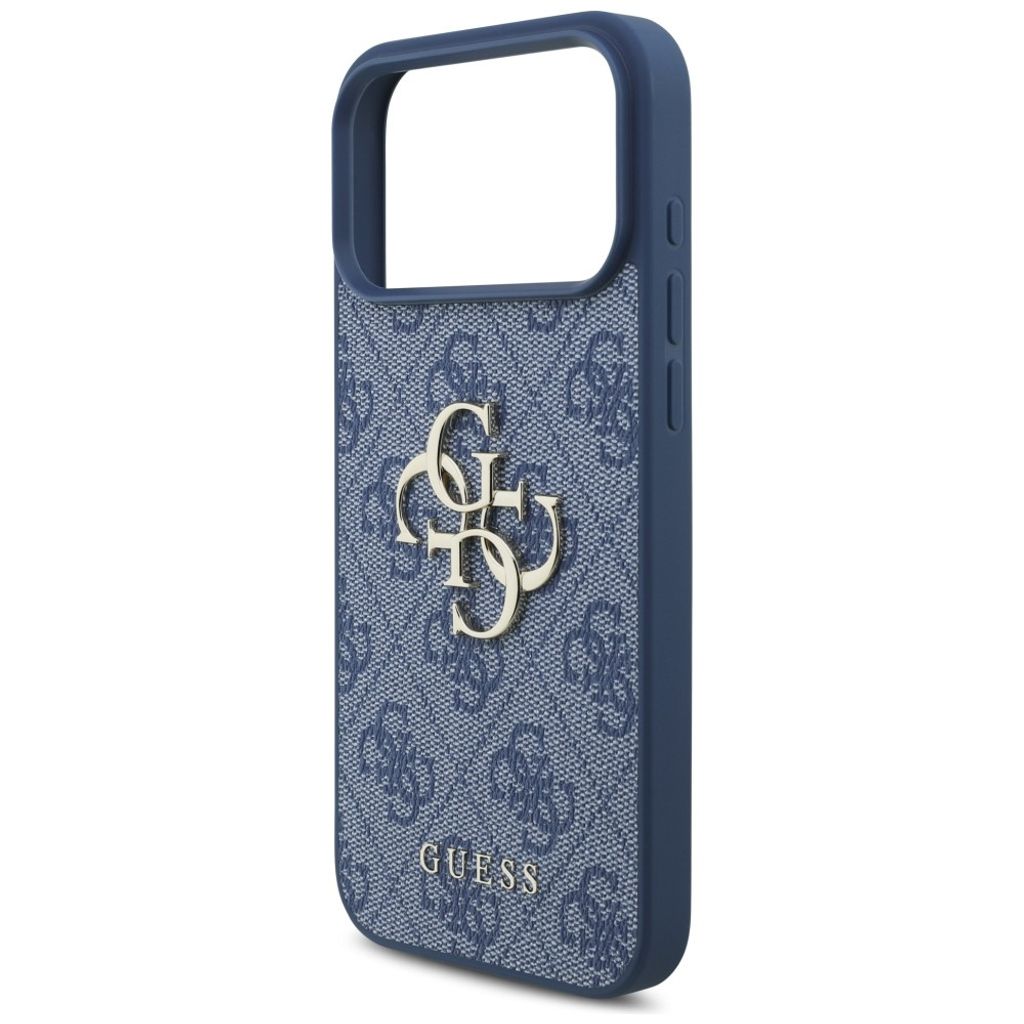 Guess 4G Big Logo -kuori  iPhone 17 Pro Max/18 Pro Max:lle - Sininen