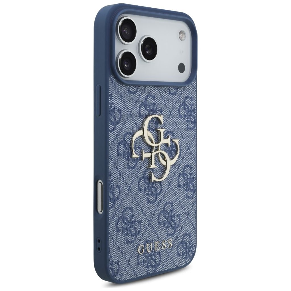Guess 4G Big Logo -kuori  iPhone 17 Pro Max/18 Pro Max:lle - Sininen