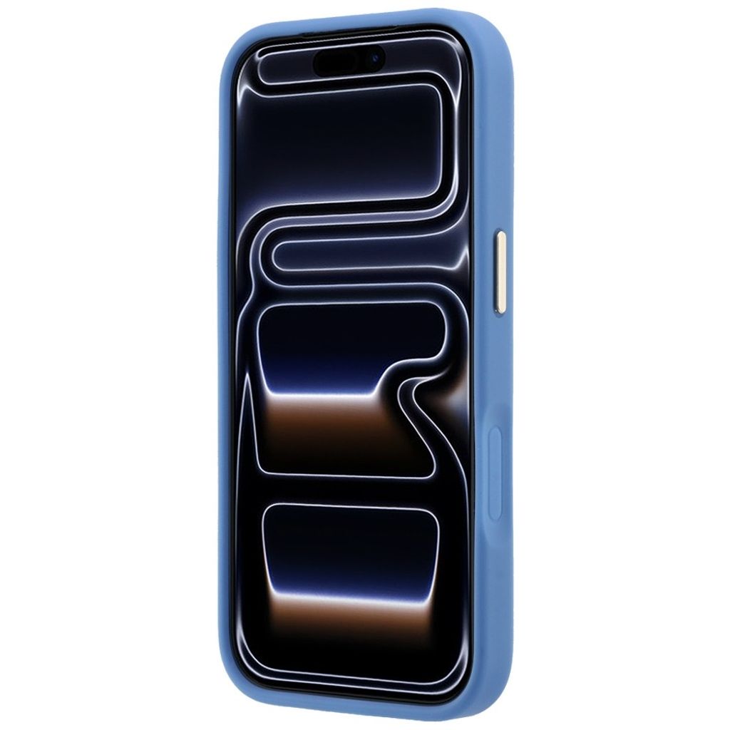 Guess 4G Stripe Classic Logo MagSafe -kuori iPhone 17 Pro Max/18 Pro Max:lle - Sininen