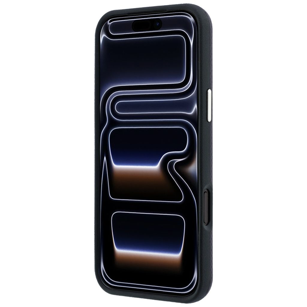 Guess Kevlar Triangle Logo MagSafe -kuori iPhone 17 Pro/18 Pro:lle - Burgundi