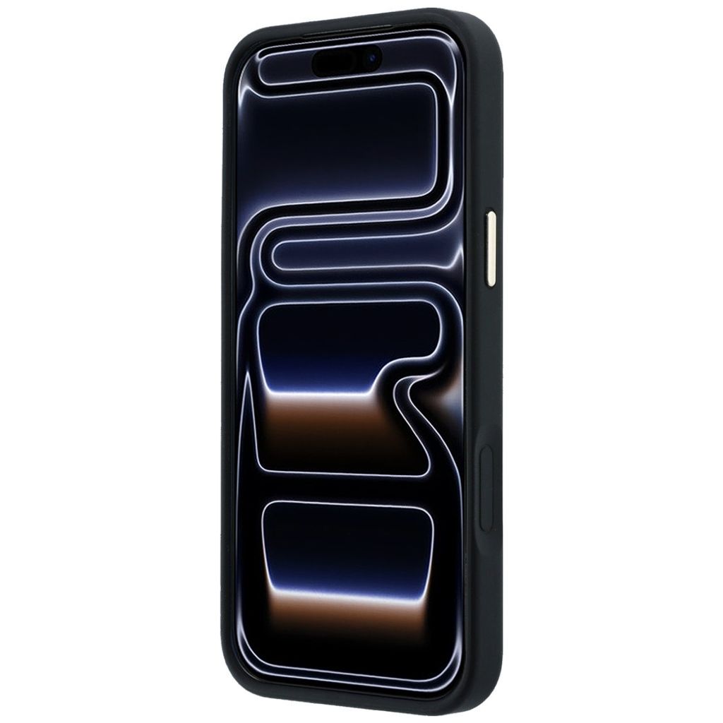 Guess 4G Classic Logo MagSafe -kuori iPhone 17 Pro Max/18 Pro Max:lle - Musta