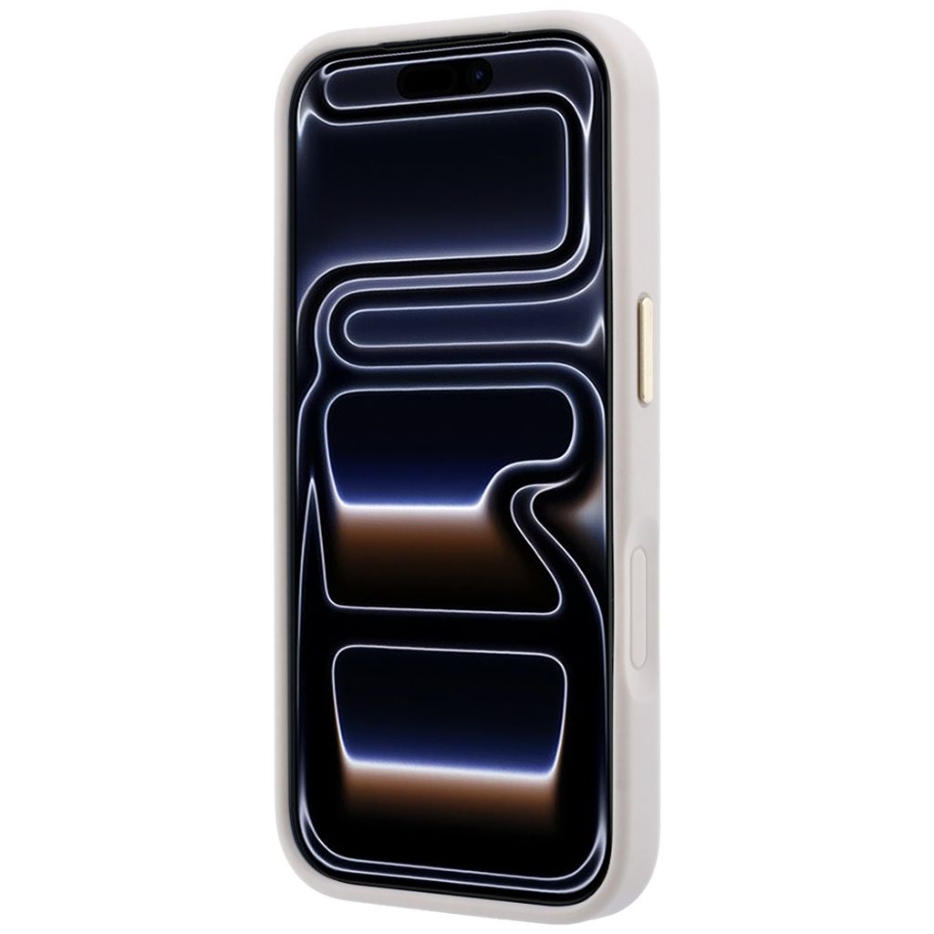 Guess 4G Classic Logo MagSafe -kuori  iPhone 17 Pro Max/18 Pro Max:lle - Vaaleanpunainen