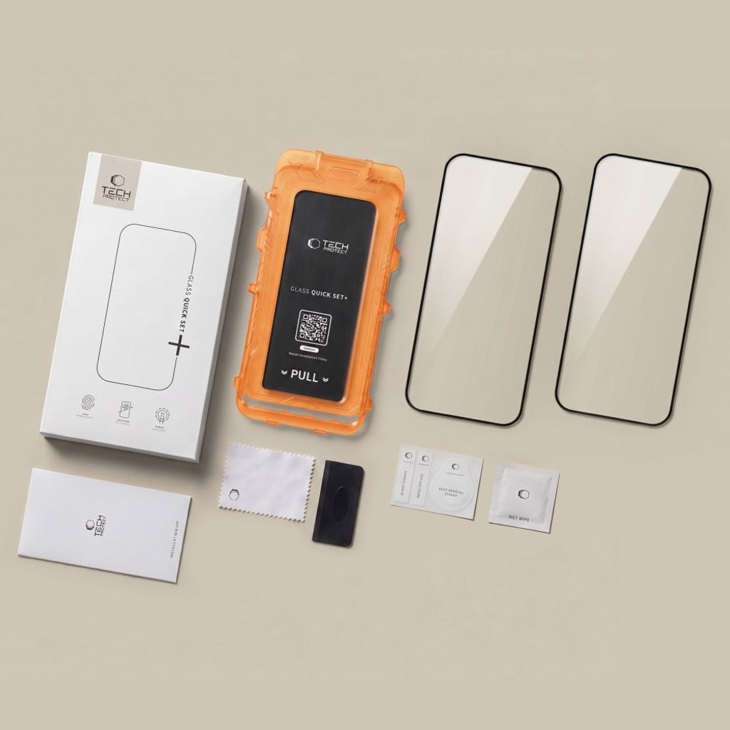 Tech-Protect Quick Set+ Linsskydd 2-pack till iPhone 18 Pro/17 Pro