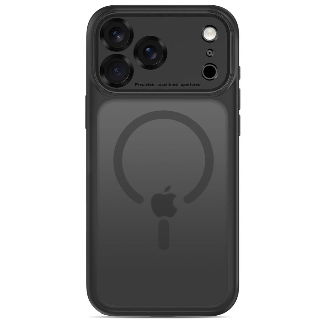 Tech-Protect MagPeak MagSafe CC -kuori till iPhone 18 Pro/17 Pro - Musta