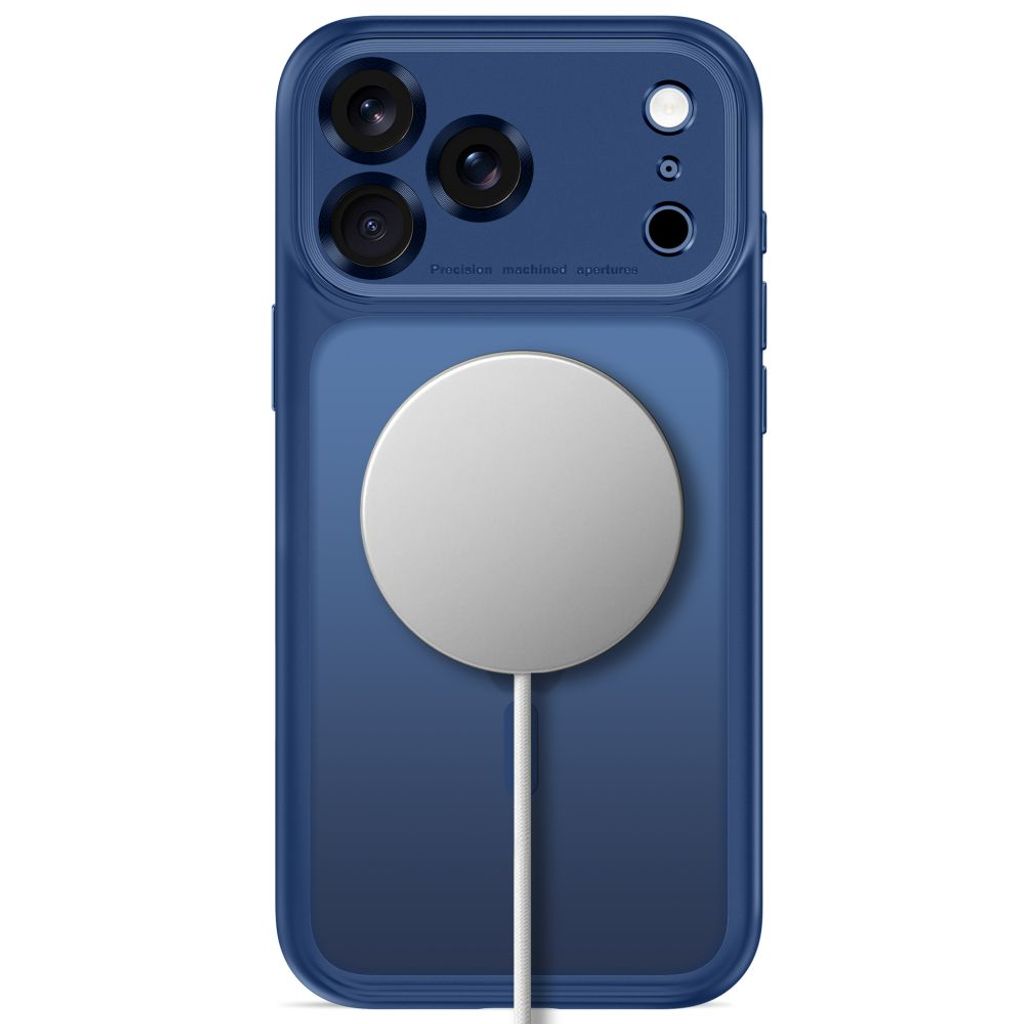 Tech-Protect MagPeak MagSafe CC -kuori till iPhone 18 Pro/17 Pro - Sininen