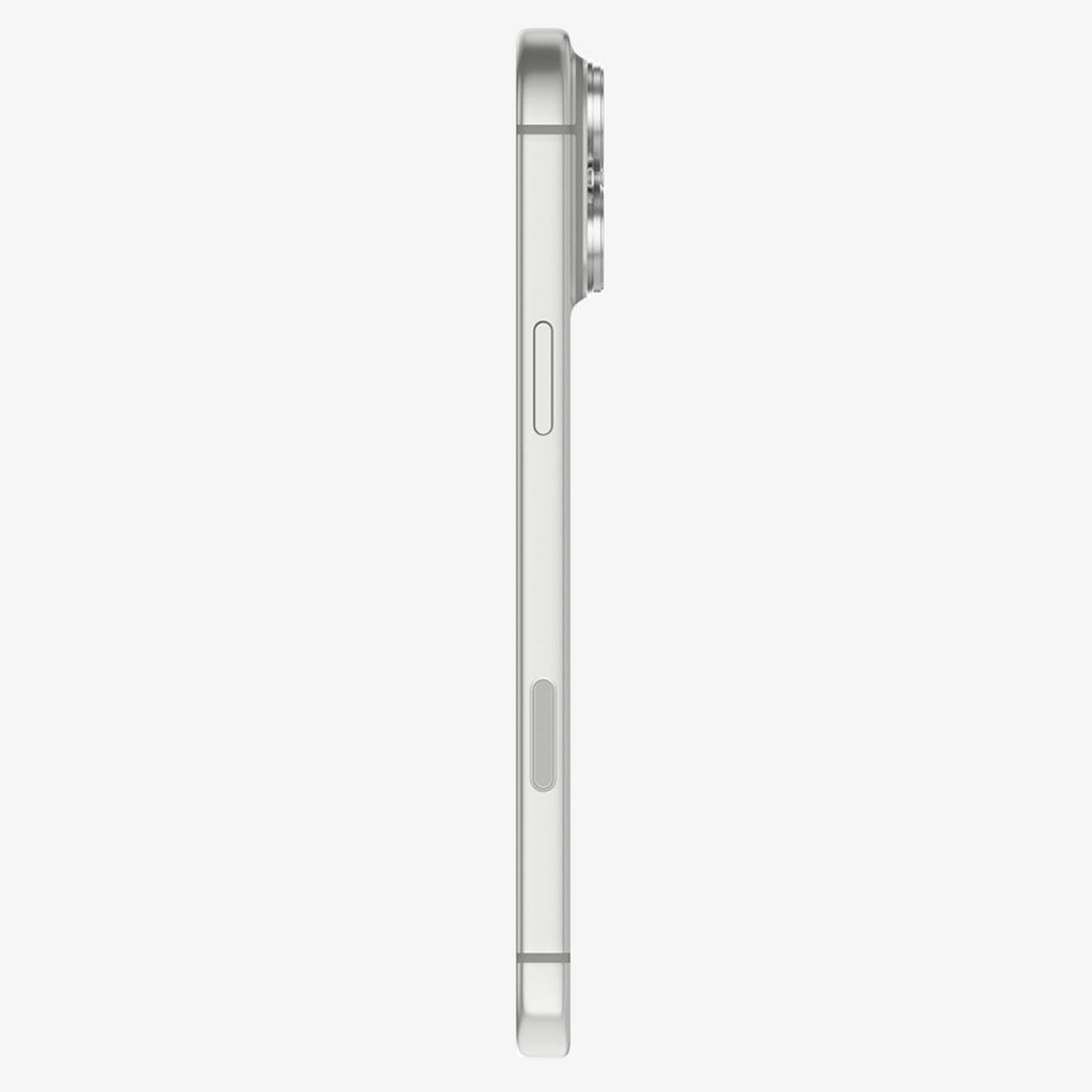 Spigen Optik Pro XL Glas.tR EZ Fit Linsskydd till iPhone 18 Pro Max - Silver