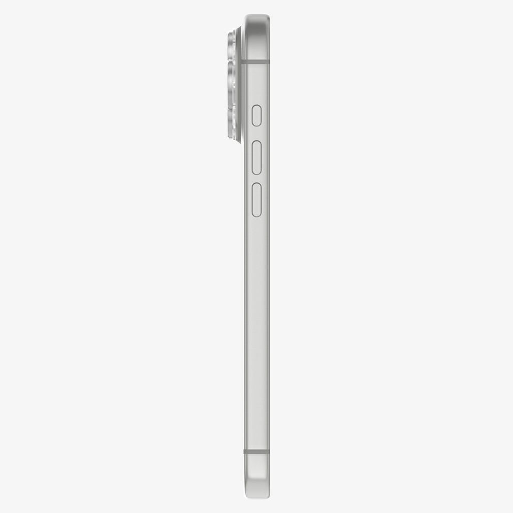 Spigen Optik Pro XL Glas.tR EZ Fit Linsskydd till iPhone 18 Pro - Silver