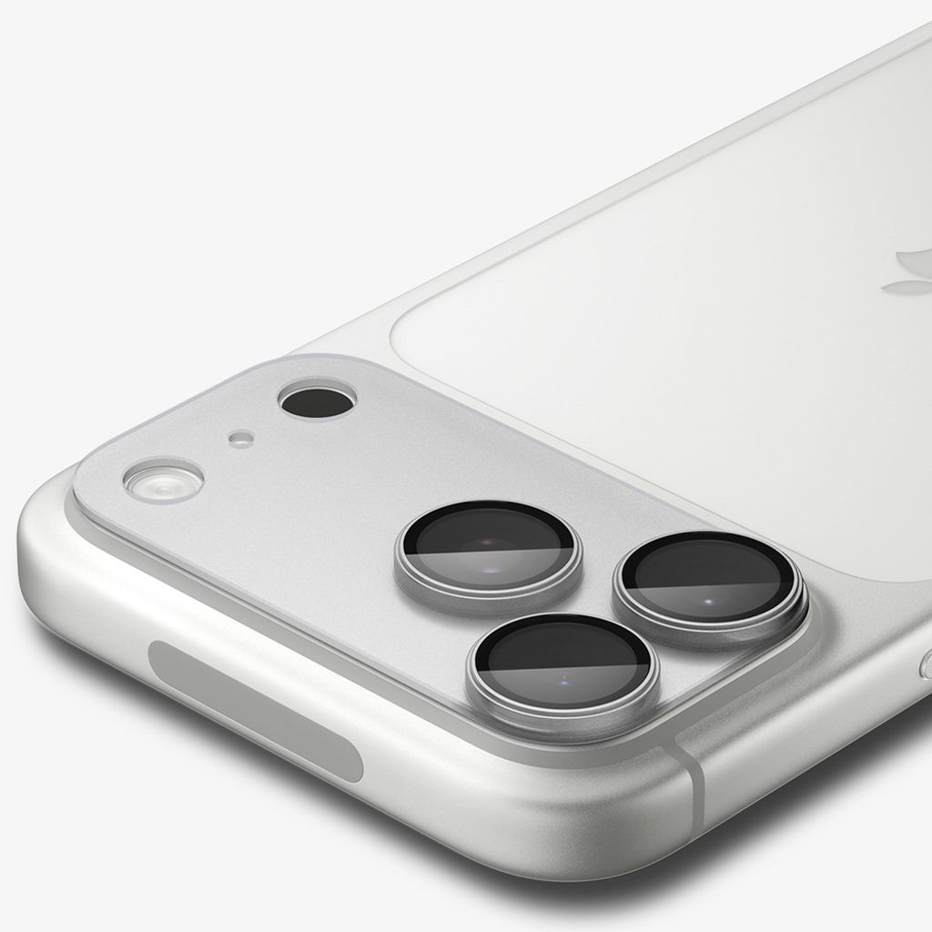 Spigen Optik Pro XL Glas.tR EZ Fit Linsskydd till iPhone 18 Pro - Silver