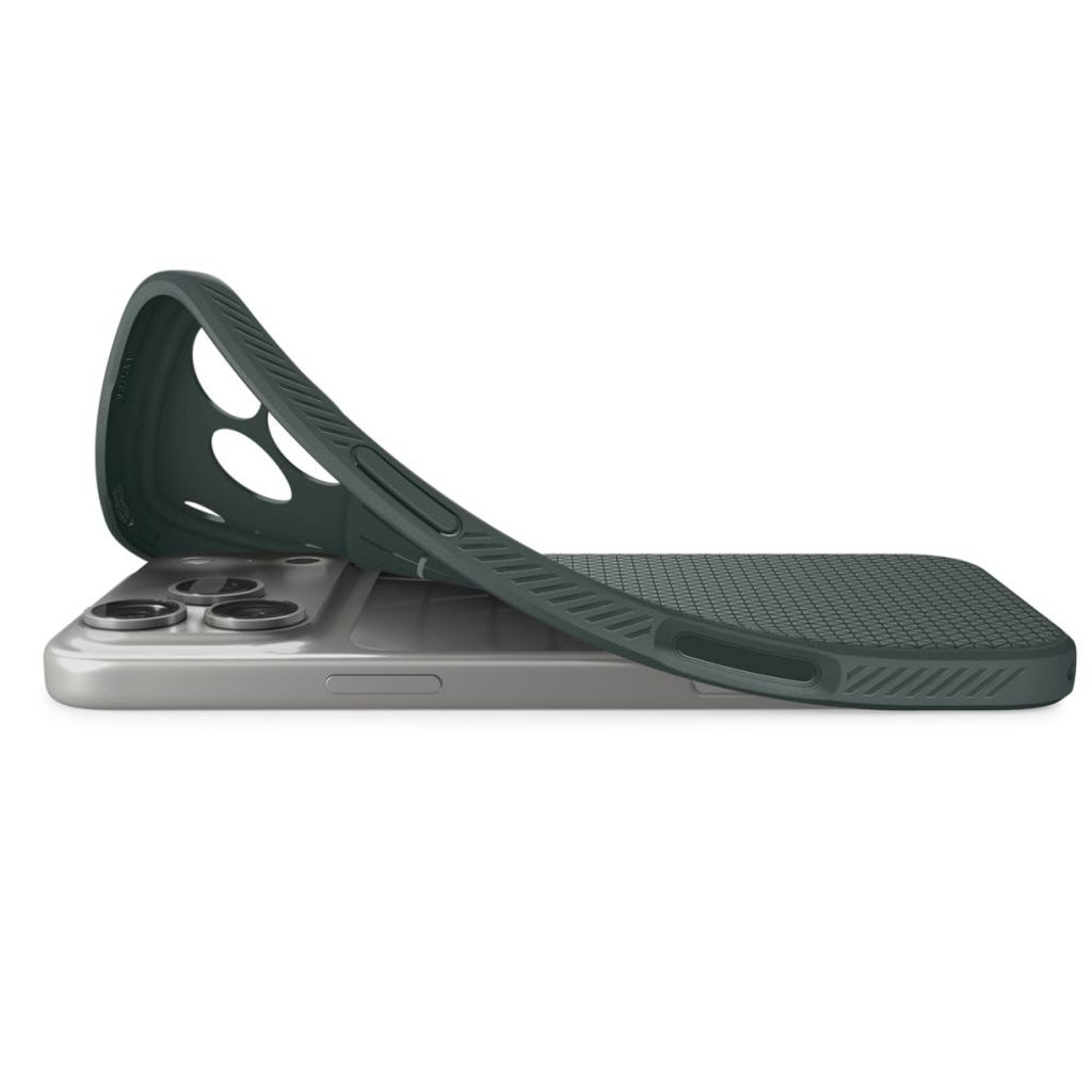Spigen Liquid Air -kuori till iPhone 18 Pro/17 Pro - Vihreä