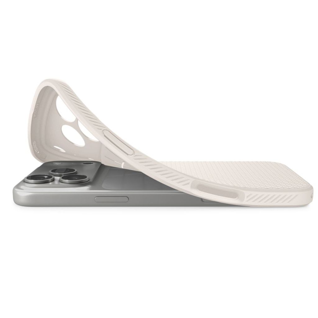 Spigen Liquid Air -kuori till iPhone 18 Pro/17 Pro - Titaani