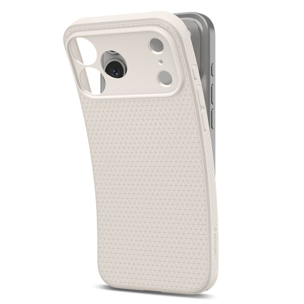 Spigen Liquid Air -kuori till iPhone 18 Pro/17 Pro - Titaani